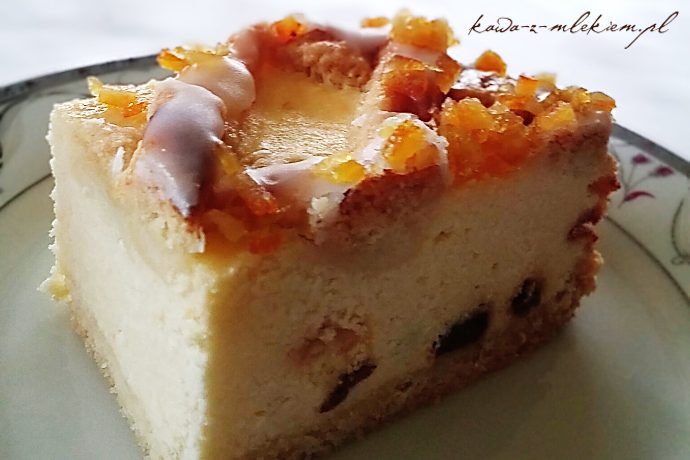 Tradycyjny sernik krakowski z kratką